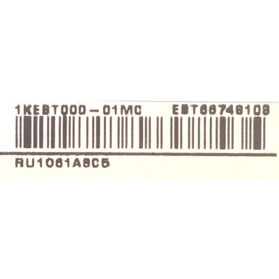 MAIN PARA SMART TV LG 4K UHD (3840 x 2160) con ThinQ AI / NUMERO DE PARTE EBT66748103 / EAX69462206(1.0) / RU1061A8C5 / 1KEBT000-02MZ / PANEL NC700TQG-VSKP1 / DISPLAY JE695R3HD87 / MODELO 70NANO75UPA - Imagen 2